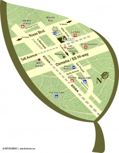 La Verti Residences Location Map