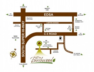 The Birchwood Taguig Location