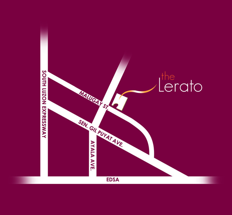 The Lerato Makati Vicinity Map