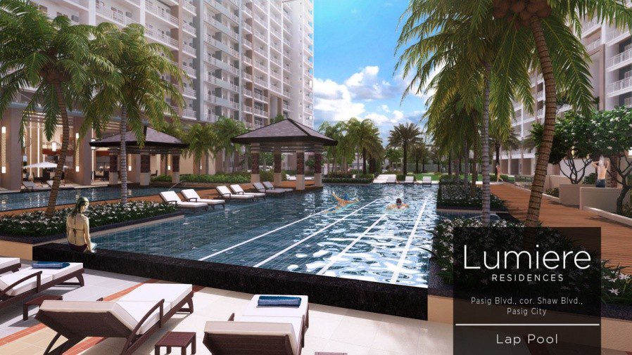 Lumiere Residences DMCI Pre Selling Condo Lap Pool