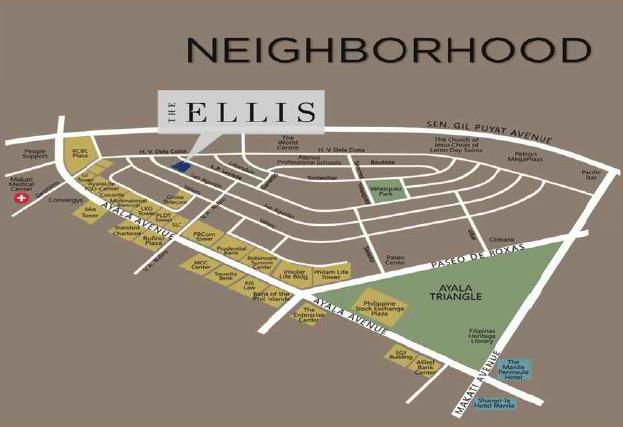 The Ellis Condo in Makati for Sale Location