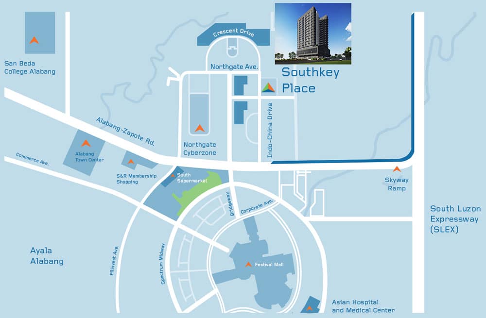 Southkey Place Location and Vicinity