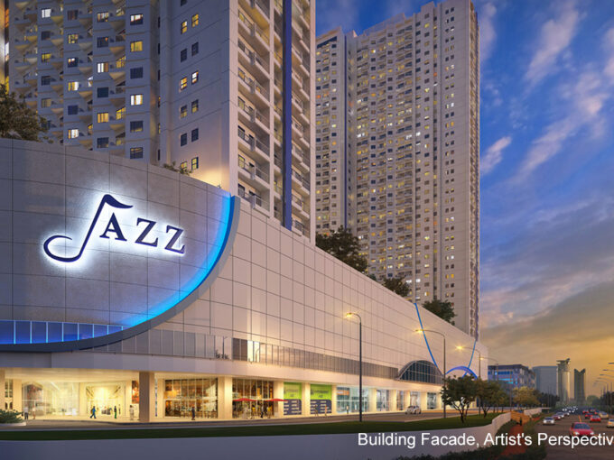 Jazz Residences Building Facade