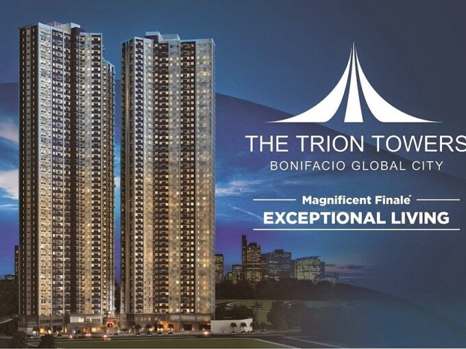 The Trion Towers by Robinson's Land at BGC