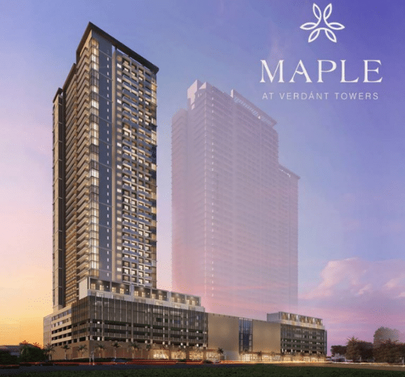 Maple at Verdant Towers - pre selling condo at Ortigas East