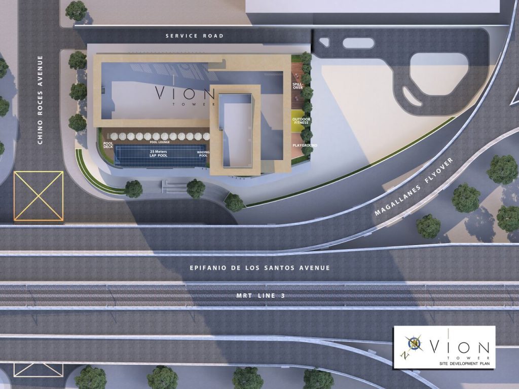 Vion Tower Location and Vicinity