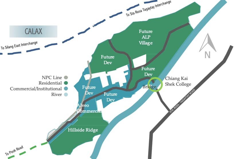 Hillside Ridge Location and Vicinity