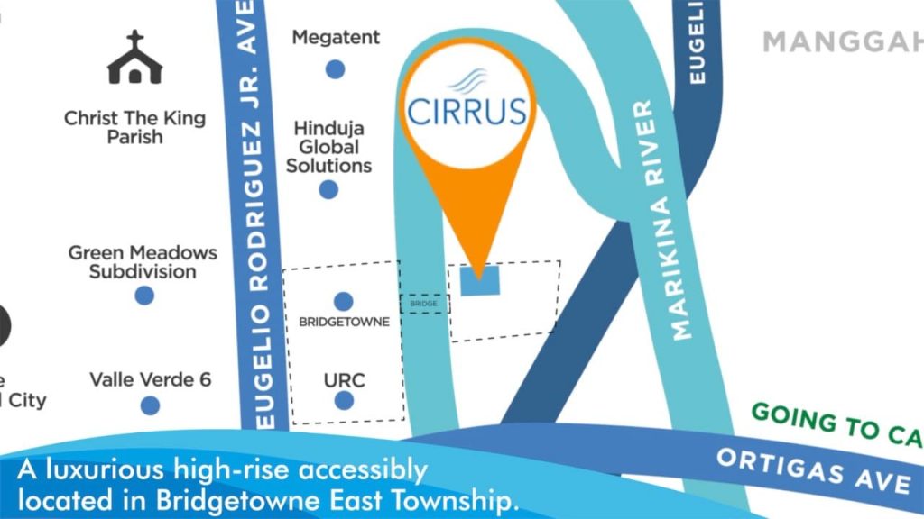 Cirrus Location Map