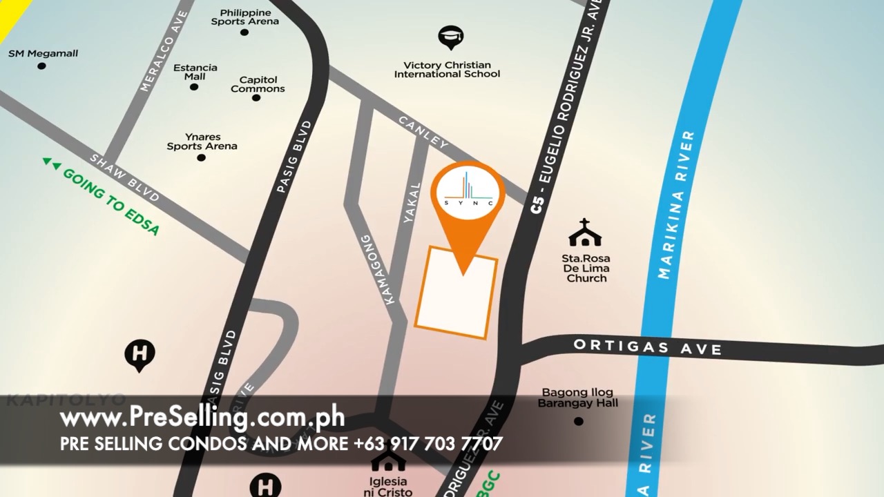 Sync Location and Vicinity Map