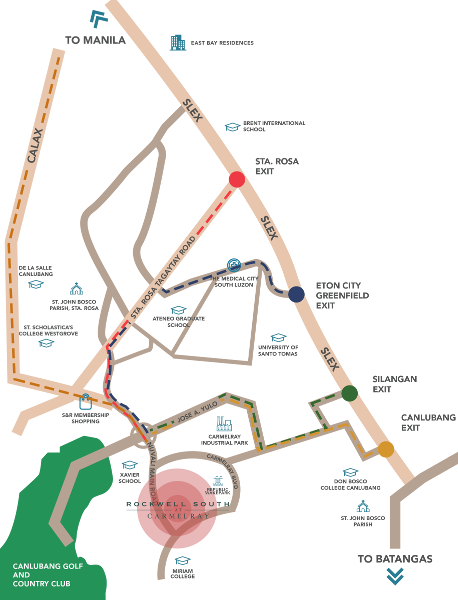 Rockwell Carmelray location and vicinity