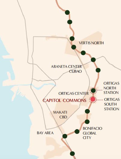 Metro Manila Subway Access to Capitol Commons