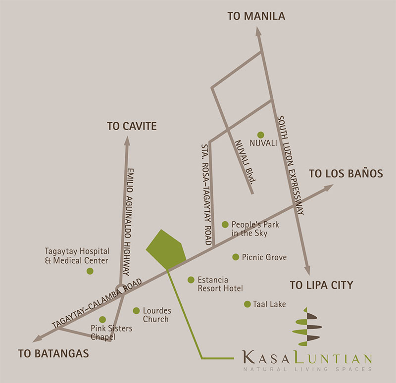 Kasa Luntian location and vicinity