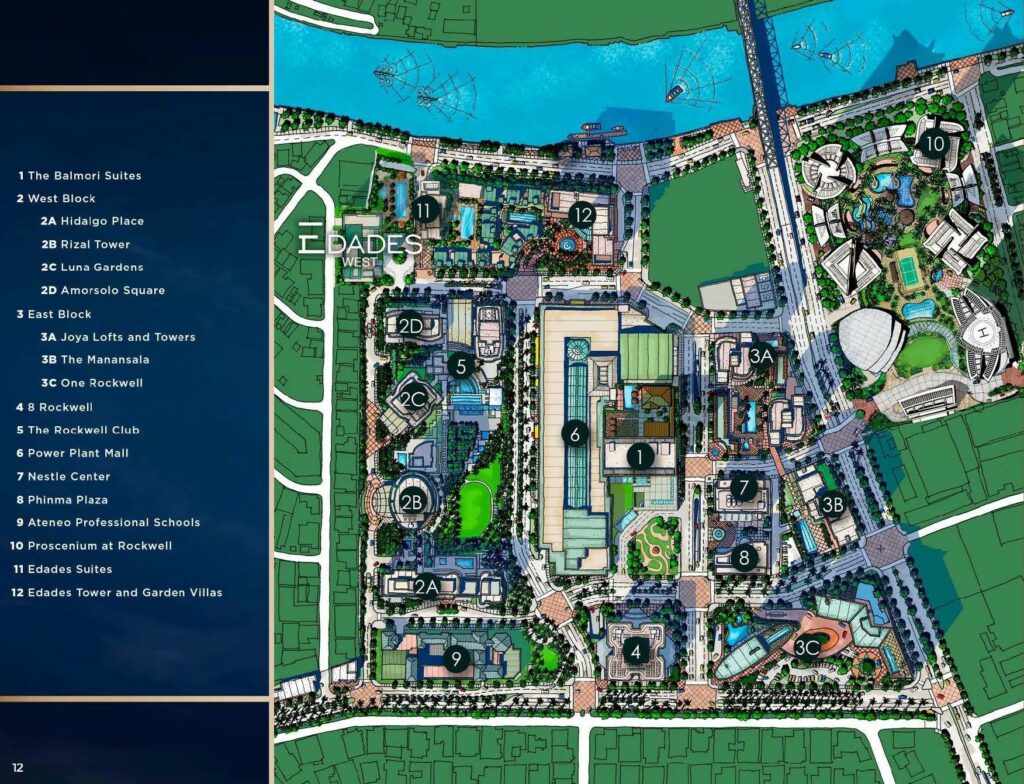 Edades West Location and Vicinity Map