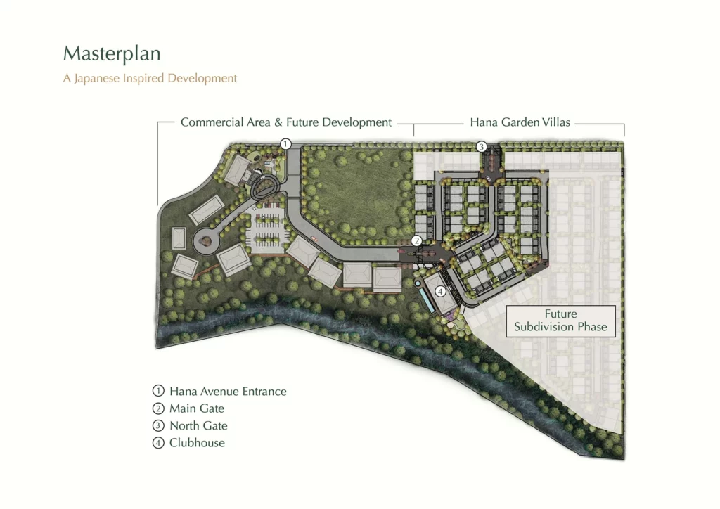 Hana Garden Villas (Pre Selling Nuvali House and Lot) Masterplan