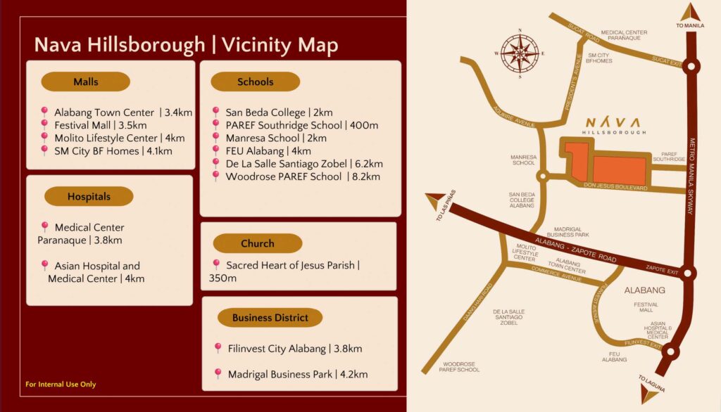 Nava Hillsborough Location Map